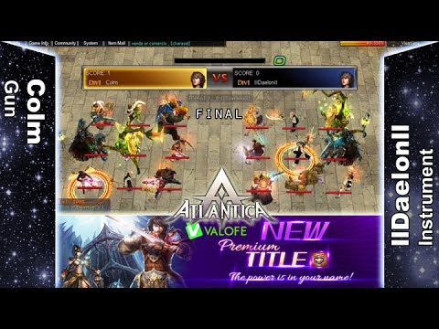 Sikyon Weekly 08/07/2017 PM: Final - Colm vs llDaelonll - Atlantica Online