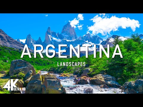 FLYING OVER ARGENTINA (4K UHD) - Relaxing Music Along With Beautiful Nature Videos - 4K Video HD