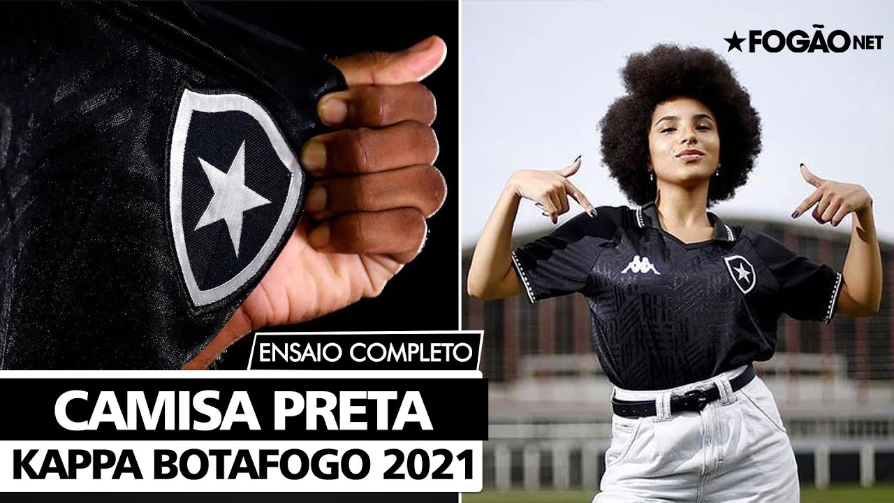 VÍDEO – Botafogo dá show em ‘ensaio de fotos retrô’ da nova camisa preta da Kappa no Caio Martins VÍDEO – Botafogo dá show em ‘ensaio de fotos retrô’ da nova camisa preta da Kappa no Caio Martins