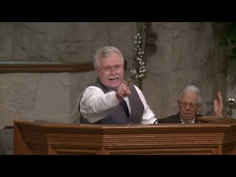 One at the time...  - Bro. Ron Spencer, Cloverdale Bibleway