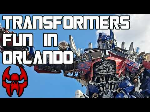 Transformers In Orlando! First Time On The Ride 3D & Toy Hunting