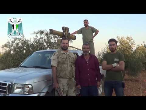 تدمير دبابة لقوات النظام من قبل لواء صلاح الدين في ريف حمص الشمالي