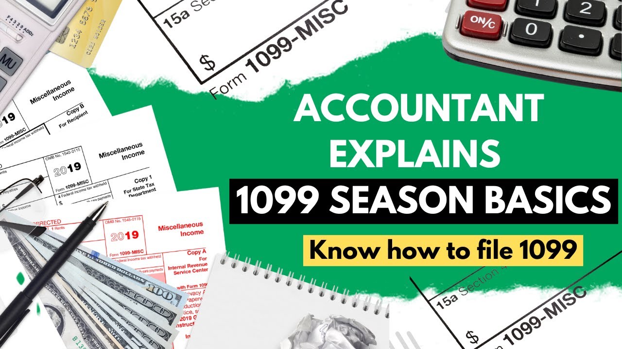 Accountant explains about 1099 season basics: Know how to file 1099
