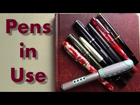 Pens in Use - June 1, 2018