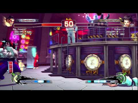 Big_Hawk97 (E.Honda) Vs Kobari10 (Makoto) SSF4 AE Ranked Matches - PSN