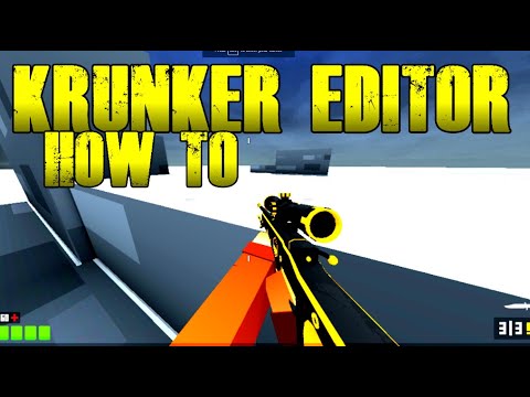How to Make Krunker Maps - Create Save Export Publish Play with Friends
