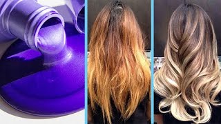 Como Matizar tu cabello con Shampoo morado