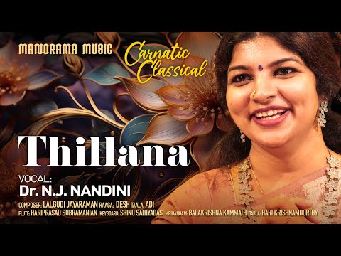 Desh Thillana | Lalgudi Jayaraman |Dr N J Nandini | Manorama Music | Vijayadasami Music Concert 2023