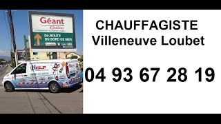 preview picture of video 'Chauffagiste Villeneuve Loubet 04 93 67 28 19 détartrage chaudière'