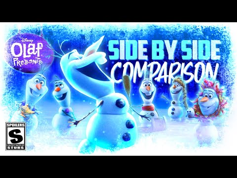 Olaf Presents - A Side By Side Comparison