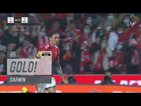 Goal | Golo Darwin: Benfica (1)-1 Moreirense (Liga 21/22 #18)