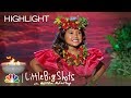 Hawaiian Dancer Hunnay Performs Hula as Keala Settle Sings - Little Big Shots