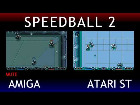 Amiga 500 V Atari ST - Speedball 2: Brutal Deluxe