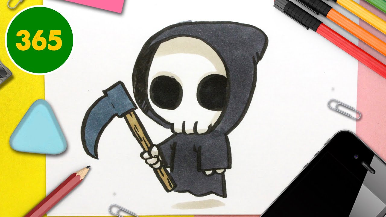 Watch Now COME DISEGNARE MORTE KAWAII - Speciale Halloween COME DISEGNARE MORTE KAWAII - Speciale Halloween