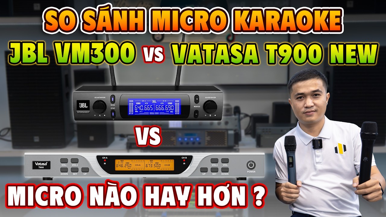 Video sản phẩm Micro không dây JBL VM300