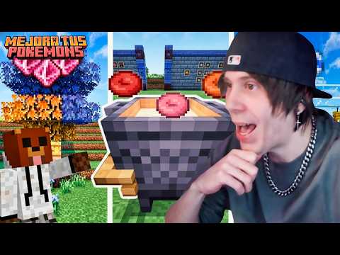 RUBIUS REACTS TO FARM THAT SAVES YOU HOURS IN COBBLEMON (EVs, IVs and Gigantamax)