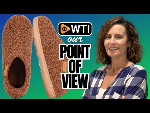 Memory Foam Slippers for Women - Indoor Cozy House Slip-on with Warm Curly Full - WTI product video review