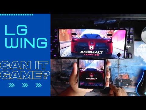 LG Wing Gaming Test feat. Asphalt 9 & COD Mobile! [2021]
