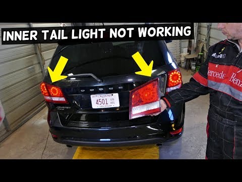 INNER TAIL LIGHT NOT WORKING BULBS REPLACEMENT FOR TAIL LIGHT ON DODGE JOURNEY | FIAT FREEMONT