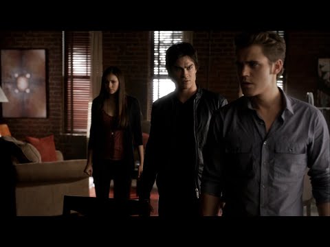 TVD 4x5 - Stefan vervains Damon to stop him from killing the hunter | Delena Scenes HD