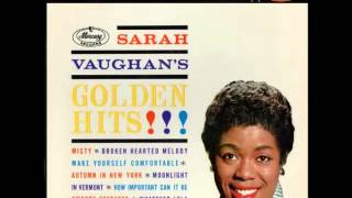 Sarah Vaughan -- Broken Hearted Melody