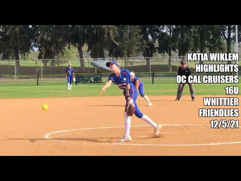 Katia Wiklem Highlights, OC Cal Cruisers 16U, Whittier Friendlies, 12/5/21