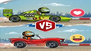 Hill Climb Racing 2 - SPORTS CAR vs FORMULA ! Which One is faster ?? Vote now