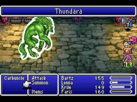 FF5 FCNILL Challenge Part:29 Carbuncle