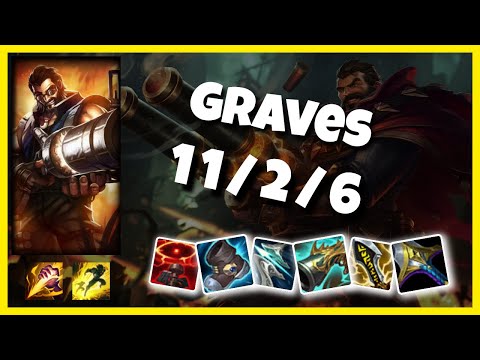 Graves s11 Jungle Challenger Replay (11/2/6) - NA