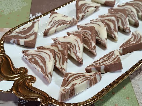 Kinder trouglići - Sitni kolač za sve proslave (Bez pečenja)