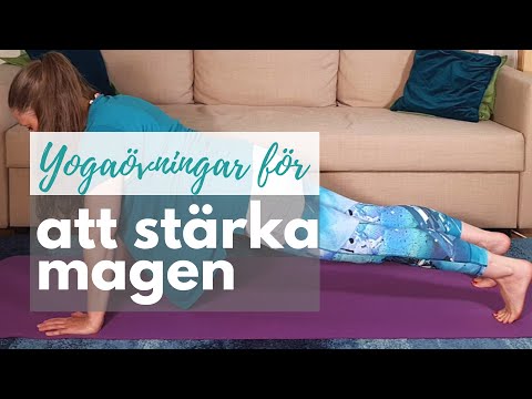 Tre yogaövningar för magen