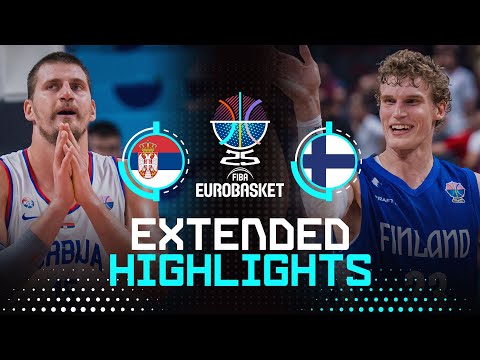 Serbia 🇷🇸 vs Finland 🇫🇮 | Extended Highlights | FIBA EuroBasket 2025