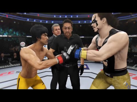 Bruce Lee vs. Shang Tsung MK3 (EA sports UFC 3)