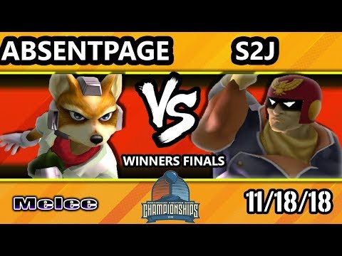 DHATL18 SSBM - CLN | AbsentPage (Fox) Vs. Tempo | S2J (Captain Falcon) - Smash Melee Winners Finals