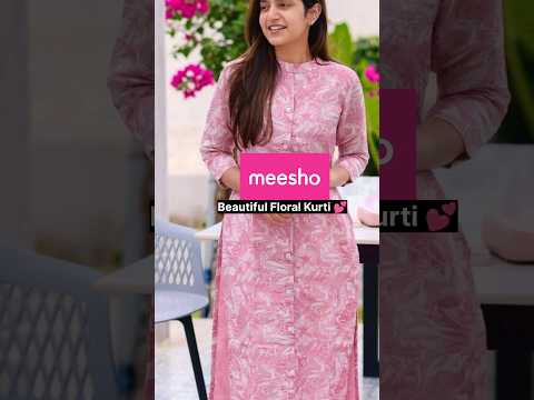 Meesho Beautiful Kurti💕#shorts#trending#meesho#meeshokurtihaul#meeshohaul#explore
