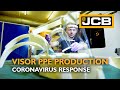 Building PPE Visors For NHS Using 3D Printing JCB Coronavirus Response