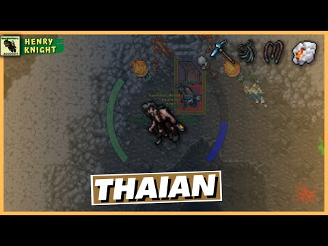TIBIA BOSSES #17 HOW TO MAKE BOSS THAIAN FROM FEASTER OF SOULS QUEST