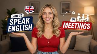 How to Speak English in Meetings 💼 | Business English | English Listening Practice