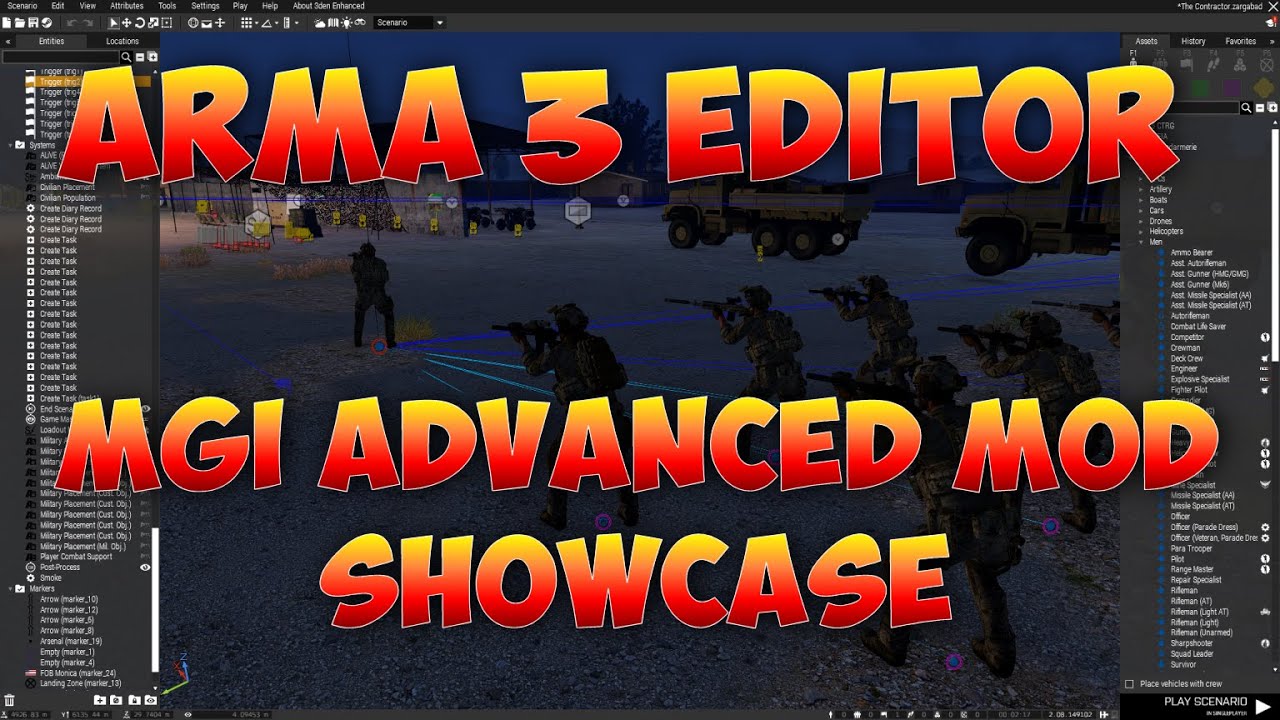 Arma 3 Editor Tutorial | MGI Advanced Mod Showcase