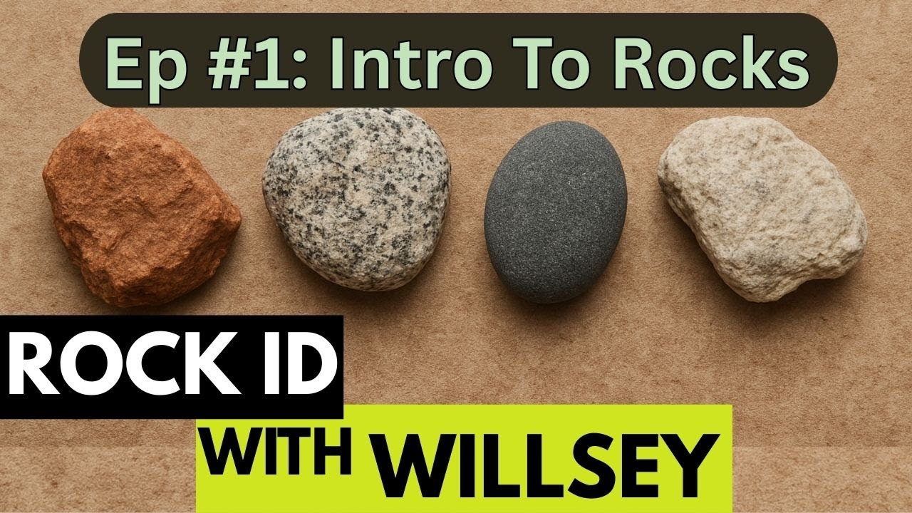 Rock Identification with Willsey: Intro to rock types and useful ID tips