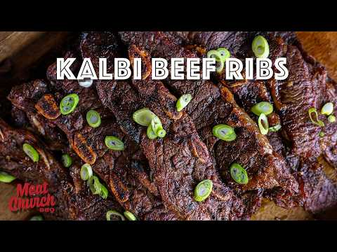 Kalbi Beef Ribs Over Meat Church Charcoal | Hot & Fast Korean BBQ