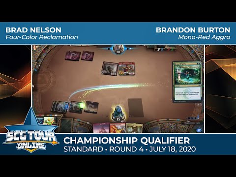 Nelson vs Burton | Round 4 | SCG Tour Online Qualifier #4 | Standard