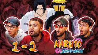 We watched *NARUTO SHIPPUDEN* for the FIRST TIME!! | Episodes 1 & 2 REACTION