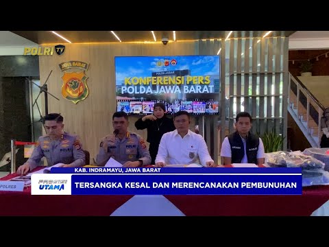 POLDA JABAR UNGKAP PEMBUNUHAN SADIS DI INDRAMAYU