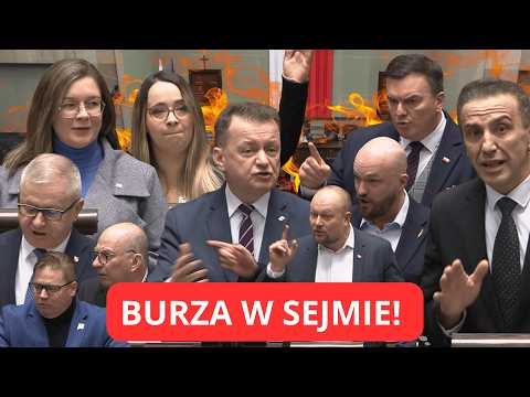 BURZA W SEJMIE! OSTRE ZAKOŃCZENIE OBRAD!