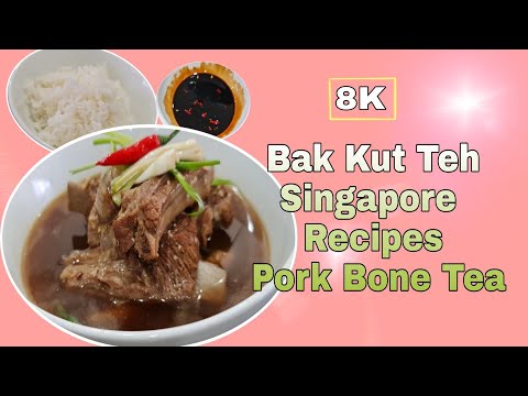 Cách Nấu Sườn Trà Bak Kut Teh Chuẩn Vị Cingapura | Bak Kut Teh Receita Chá de osso de porco