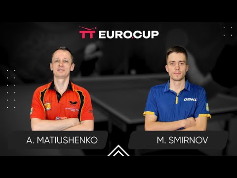 18:15 Andrii Matiushenko - Mykyta Smirnov 10.11.2024 TT Euro.Cup Master. TABLE 3