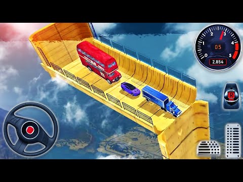 Mega Ramp Stunts Vertical Racing - Car Impossible Tracks Driving 3D - Android GamePlay #2