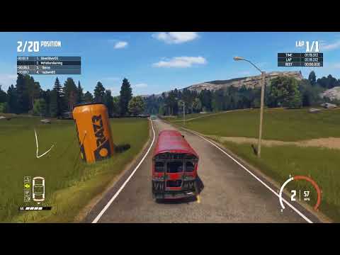 Running Every Race In Buses TRACK PACK MODS Part 13 WRECKFEST