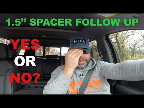 1.5\" Wheel Spacers Review - Follow Up Video - Yes or No?
